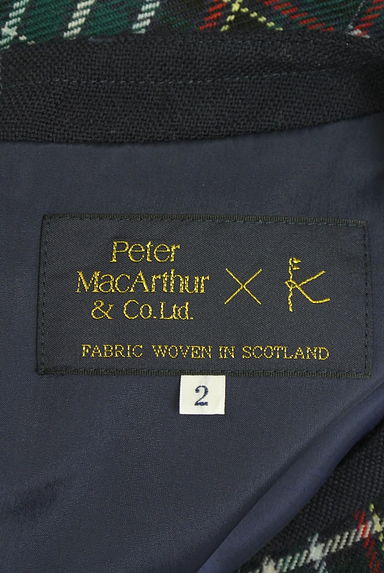 組曲（クミキョク）の古着「Peter MacArthurコラボ膝丈チェックワンピ（ワンピース・チュニック）」大画像６へ
