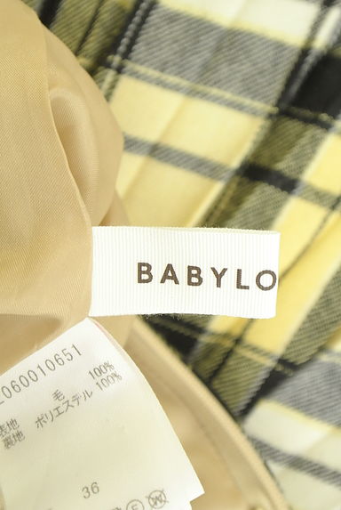 BABYLONE（バビロン）の古着「チェック柄ウールロングスカート（ロングスカート・マキシスカート）」大画像６へ