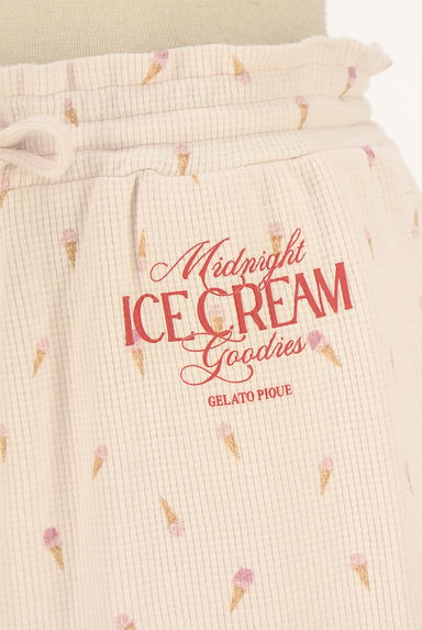 gelato pique（ジェラートピケ）の古着「アイスクリーム柄ワッフルショートパンツ（ショートパンツ・ハーフパンツ）」大画像４へ