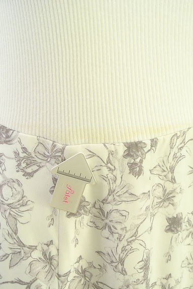 クリックで大画像表示 MISCH MASCH(ミッシュマッシュ)の古着「ベルト付き異素材ロングワンピース(ワンピース・チュニック)」大画像5へ