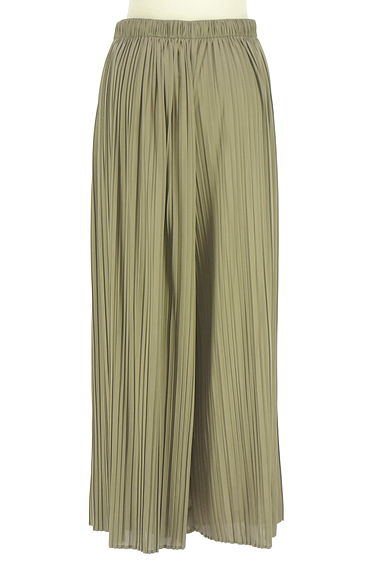 クリックで大画像表示 INDIVI(インディヴィ)の古着「プリーツフレアパンツ(パンツ)」大画像2へ