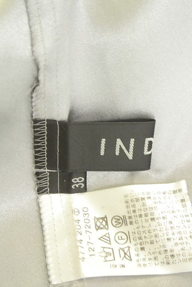 INDIVI（インディヴィ）の古着「光沢ロングフレアスカート（ロングスカート・マキシスカート）」大画像６へ