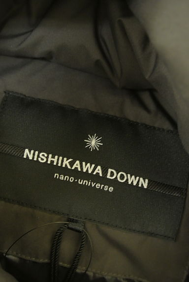 NANO universe（ナノユニバース）の古着「西川ダウンポンチョコート（ダウンジャケット・ダウンコート）」大画像６へ