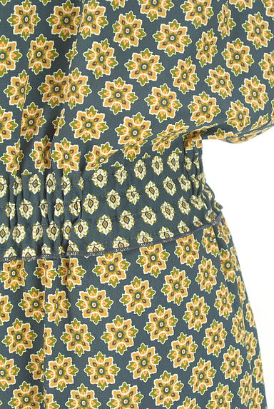 SLOBE IENA（スローブイエナ）の古着「花柄オールインワン（ワンピース・チュニック）」大画像５へ
