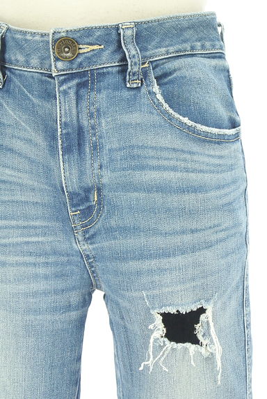 rienda（リエンダ）の古着「クラッシュスキニーデニムパンツ（デニムパンツ）」大画像４へ