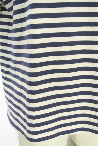 gelato pique（ジェラートピケ）の古着「ポケット付きボーダーTシャツ（カットソー・プルオーバー）」大画像５へ