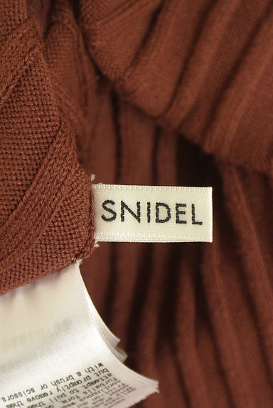 Snidel（スナイデル）の古着「5分袖裾フリルニットワンピース（ワンピース・チュニック）」大画像６へ
