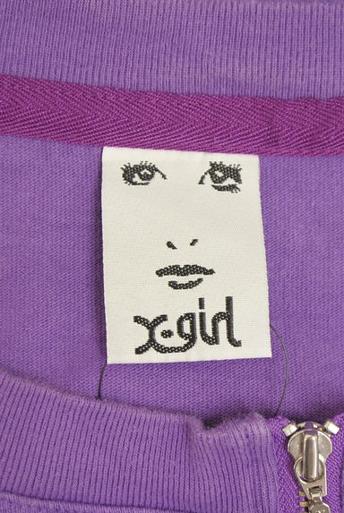 X-girl（エックスガール）の古着「ハーフジップ半そでTシャツ。（Ｔシャツ）」大画像６へ