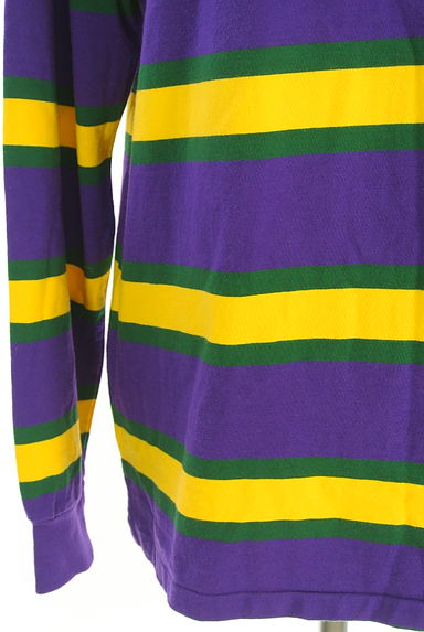 POLO RALPH LAUREN（ポロラルフローレン）の古着「ボーダーラガーシャツ（スウェット・パーカー）」大画像５へ