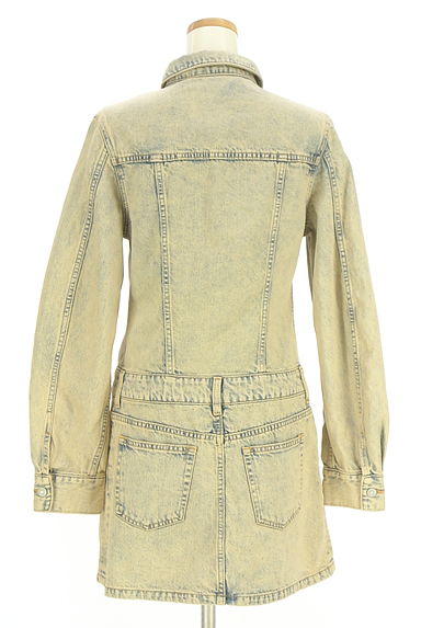 MOUSSY（マウジー）の古着「デニムミニワンピース（ワンピース・チュニック）」大画像２へ