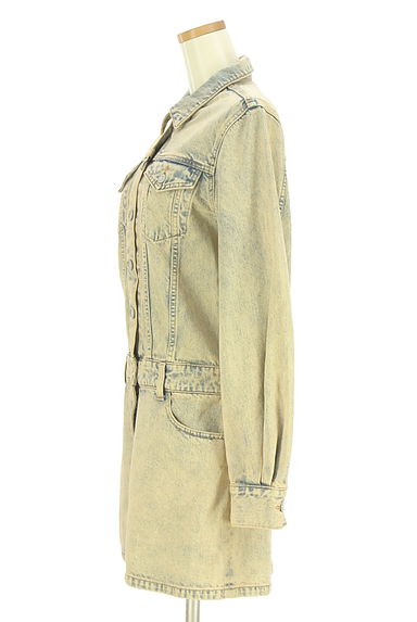 MOUSSY（マウジー）の古着「デニムミニワンピース（ワンピース・チュニック）」大画像３へ