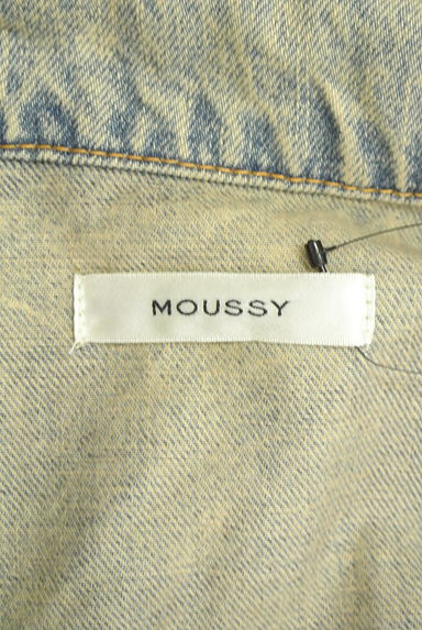 MOUSSY（マウジー）の古着「デニムミニワンピース（ワンピース・チュニック）」大画像６へ