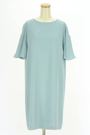 クリックで大画像表示 NATURAL BEAUTY BASIC(ナチュラルビューティベーシック)の古着「フレアスリーブワンピース(ワンピース・チュニック)」大画像1へ