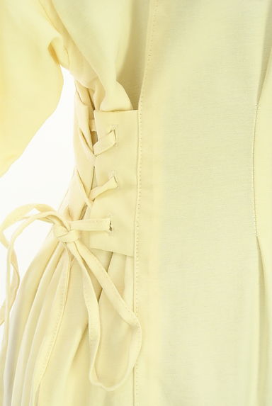 MOUSSY（マウジー）の古着「サイドレースアップロングワンピース（ワンピース・チュニック）」大画像４へ