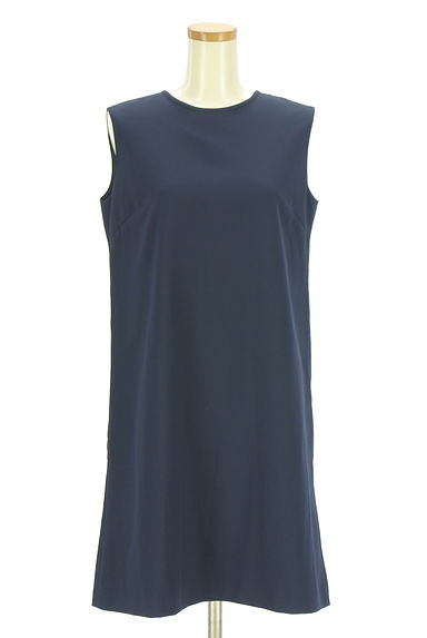 NATURAL BEAUTY BASIC（ナチュラルビューティベーシック）の古着「裾フリル膝丈ノースリワンピース（ワンピース・チュニック）」大画像１へ