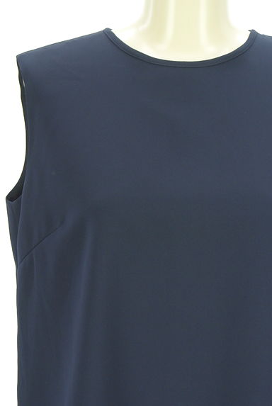 NATURAL BEAUTY BASIC（ナチュラルビューティベーシック）の古着「裾フリル膝丈ノースリワンピース（ワンピース・チュニック）」大画像４へ