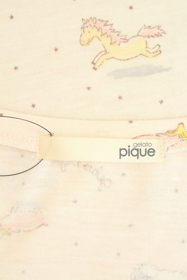 gelato pique（ジェラートピケ）の古着「アニマル総柄半袖ワンピース（ワンピース・チュニック）」大画像６へ