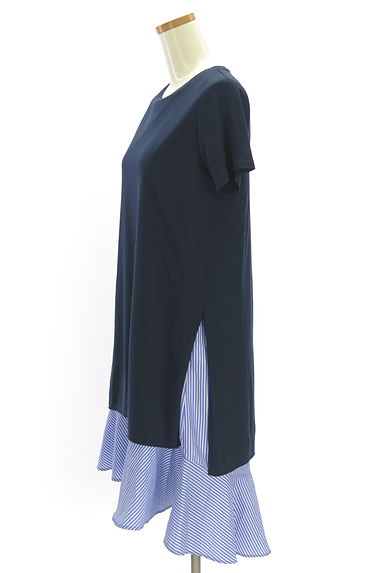 B:MING by BEAMS（ビーミングバイビームス）の古着「裾フリルレイヤードロングワンピース（ワンピース・チュニック）」大画像３へ