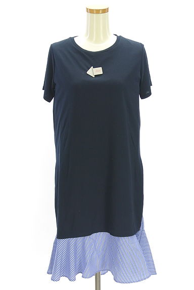 B:MING by BEAMS（ビーミングバイビームス）の古着「裾フリルレイヤードロングワンピース（ワンピース・チュニック）」大画像４へ