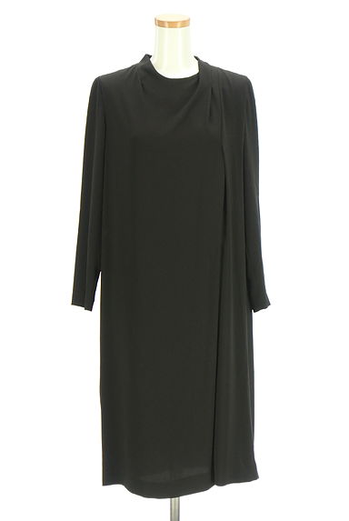 UNITED ARROWS（ユナイテッドアローズ）の古着「アシンメトリータックワンピース（ワンピース・チュニック）」大画像１へ