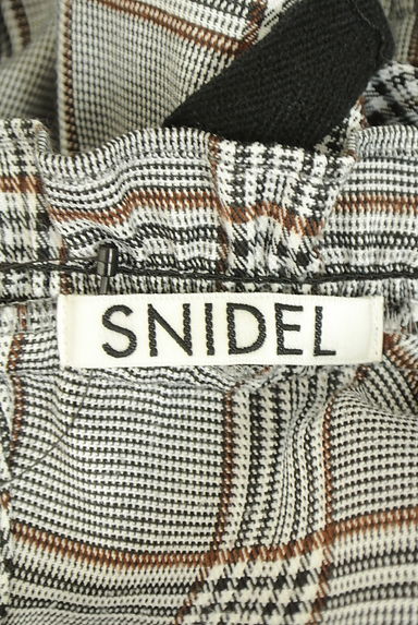 Snidel（スナイデル）の古着「チェック柄ノースリワンピース（ワンピース・チュニック）」大画像６へ