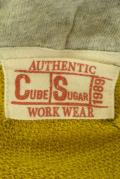CUBE SUGAR（キューブシュガー）の古着「フロッキーロゴパーカー（スウェット・パーカー）」大画像６へ