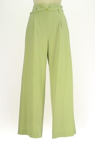 UNITED ARROWS（ユナイテッドアローズ）の古着「green label relaxing ベルト付きスラックスパンツ（パンツ）」大画像１へ