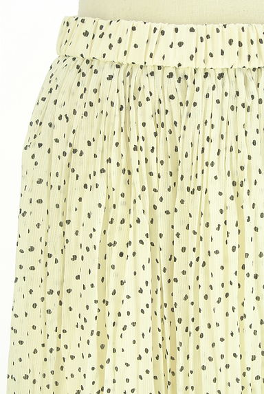 Droite lautreamont（ドロワットロートレアモン）の古着「ドット柄シフォンロングスカート（ロングスカート・マキシスカート）」大画像４へ