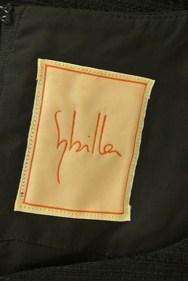 Sybilla（シビラ）の古着「ボーダーミディフレアワンピース（ワンピース・チュニック）」大画像６へ