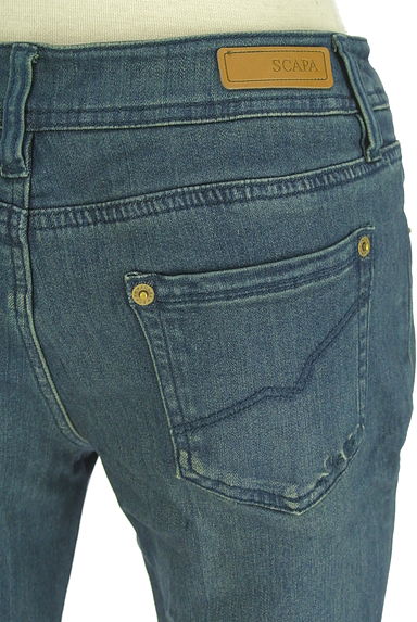SCAPA（スキャパ）の古着「ストレッチスキニーデニムパンツ（デニムパンツ）」大画像５へ
