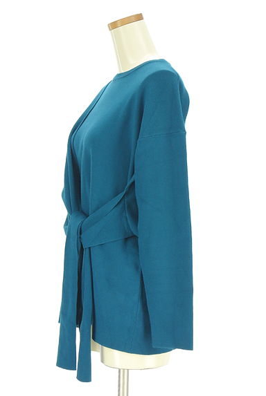 AZUL BY MOUSSY（アズールバイマウジー）の古着「変形ニットトップス（ニット）」大画像３へ