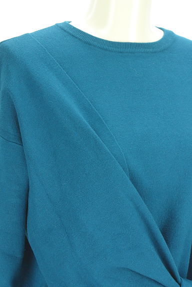 AZUL BY MOUSSY（アズールバイマウジー）の古着「変形ニットトップス（ニット）」大画像４へ