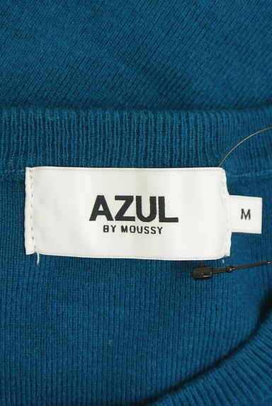 AZUL BY MOUSSY（アズールバイマウジー）の古着「変形ニットトップス（ニット）」大画像６へ