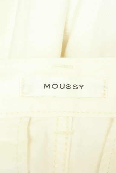 MOUSSY（マウジー）の古着「ホワイトデニムハーフパンツ（ショートパンツ・ハーフパンツ）」大画像６へ
