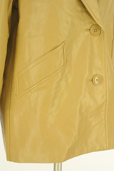 MOUSSY（マウジー）の古着「エコレザージャケット（ジャケット）」大画像５へ