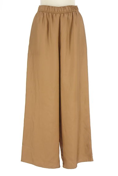 NOLLEY'S（ノーリーズ）の古着「艶ワイドパンツ（パンツ）」大画像１へ