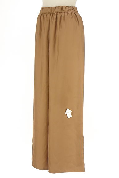 NOLLEY'S（ノーリーズ）の古着「艶ワイドパンツ（パンツ）」大画像４へ