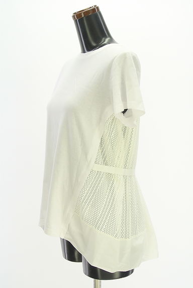 LANVIN en Bleu（ランバンオンブルー）の古着「バックレースカットソー（カットソー・プルオーバー）」大画像３へ