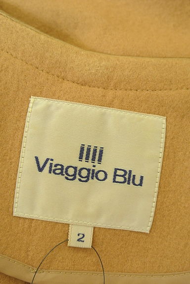 Viaggio Blu（ビアッジョブルー）の古着「ベルト付きウールロングコート（コート）」大画像６へ