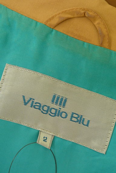 Viaggio Blu（ビアッジョブルー）の古着「ベルト付きロングトレンチコート（トレンチコート）」大画像６へ