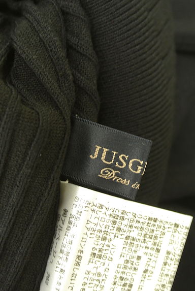 JUSGLITTY（ジャスグリッティー）の古着「ノースリリブニット+カーディガン（アンサンブル）」大画像６へ