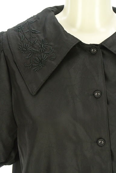 jouetie（ジュエティ）の古着「花刺繍襟パフスリブラウス（ブラウス）」大画像４へ
