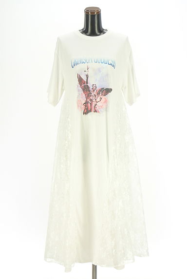 jouetie（ジュエティ）の古着「プリントTシャツロングワンピース（ワンピース・チュニック）」大画像１へ