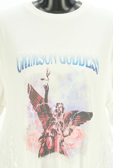 jouetie（ジュエティ）の古着「プリントTシャツロングワンピース（ワンピース・チュニック）」大画像４へ