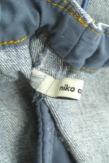 niko and...（ニコ アンド）の古着「デニムジャンパースカート（オーバーオール・サロペット）」大画像６へ