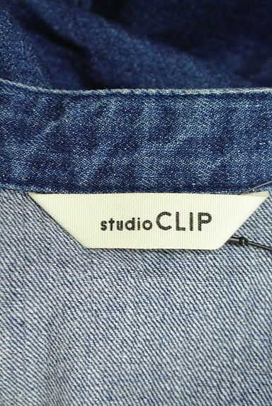 studio CLIP（スタディオクリップ）の古着「デニムロングワンピース（ワンピース・チュニック）」大画像６へ
