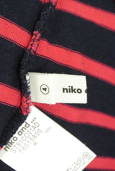 niko and...（ニコ アンド）の古着「ボーダーカットソー（カットソー・プルオーバー）」大画像６へ