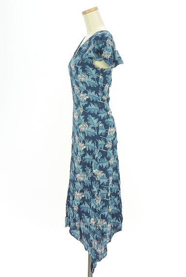 MOUSSY（マウジー）の古着「バックレースアップロングワンピース（キャミワンピース）」大画像３へ