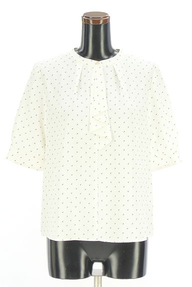 anySiS（エニィスィス）の古着「ドットシフォンブラウス（カットソー・プルオーバー）」大画像１へ