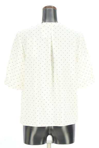 anySiS（エニィスィス）の古着「ドットシフォンブラウス（カットソー・プルオーバー）」大画像２へ